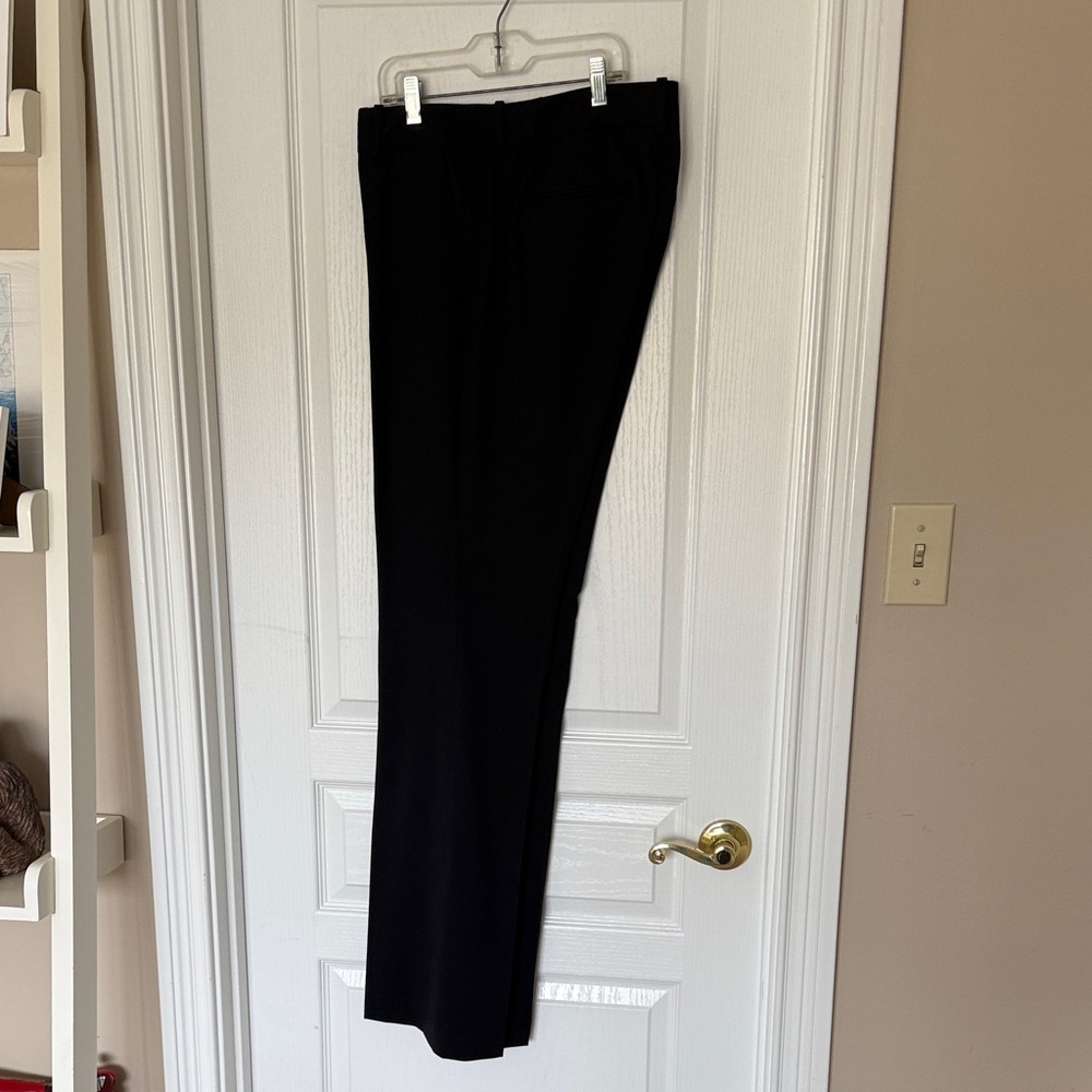 Women's Eddie Bauer Fully Lined Black Pant Women's Trousers Size 8 Tall
